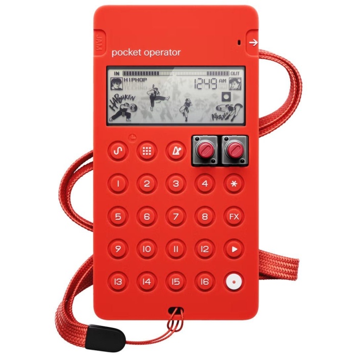 Teenage Engineering 10 0041 CA-X Case Red | Pocket Operator İçin Silikon Kılıf Kırmızı